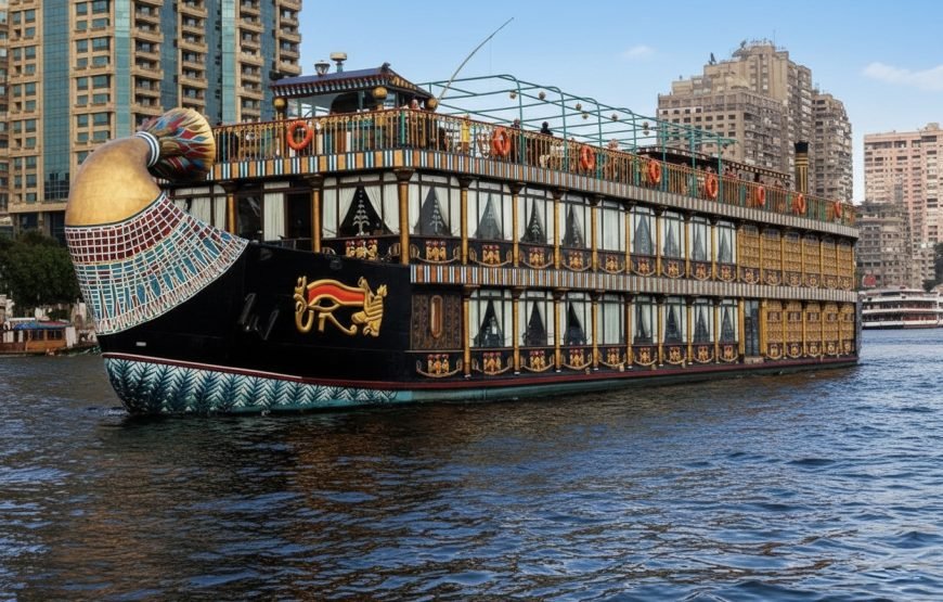 5-Star Deluxe Nile Pharaoh Cruise – Cairo Dinner & Entertainment