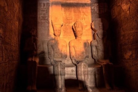 Sun Alignment at Abu Simbel on October 22 Trip