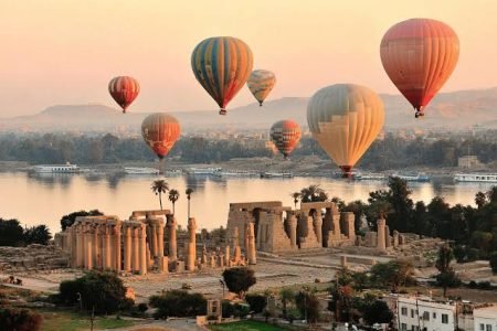 Hot Air Balloon Experience in Luxor, Egypt: Discover Ancient Thebes from the Sky